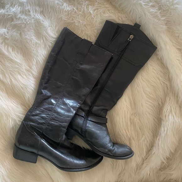 Black knee high boots - Picture 8 of 8